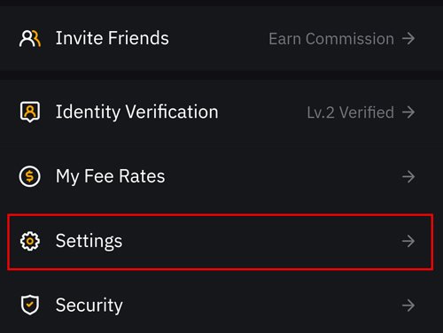 bybit settings