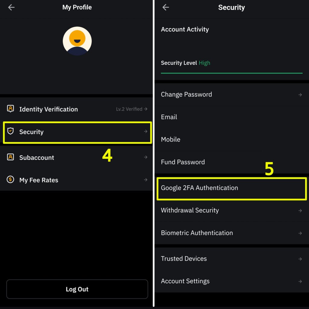google 2FA authentication