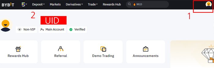 BYBIT UID