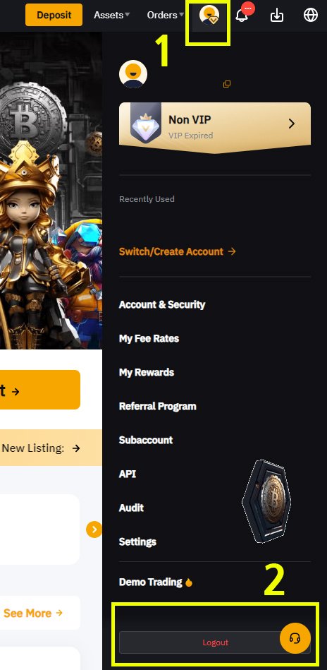 BYBIT LOGOUT